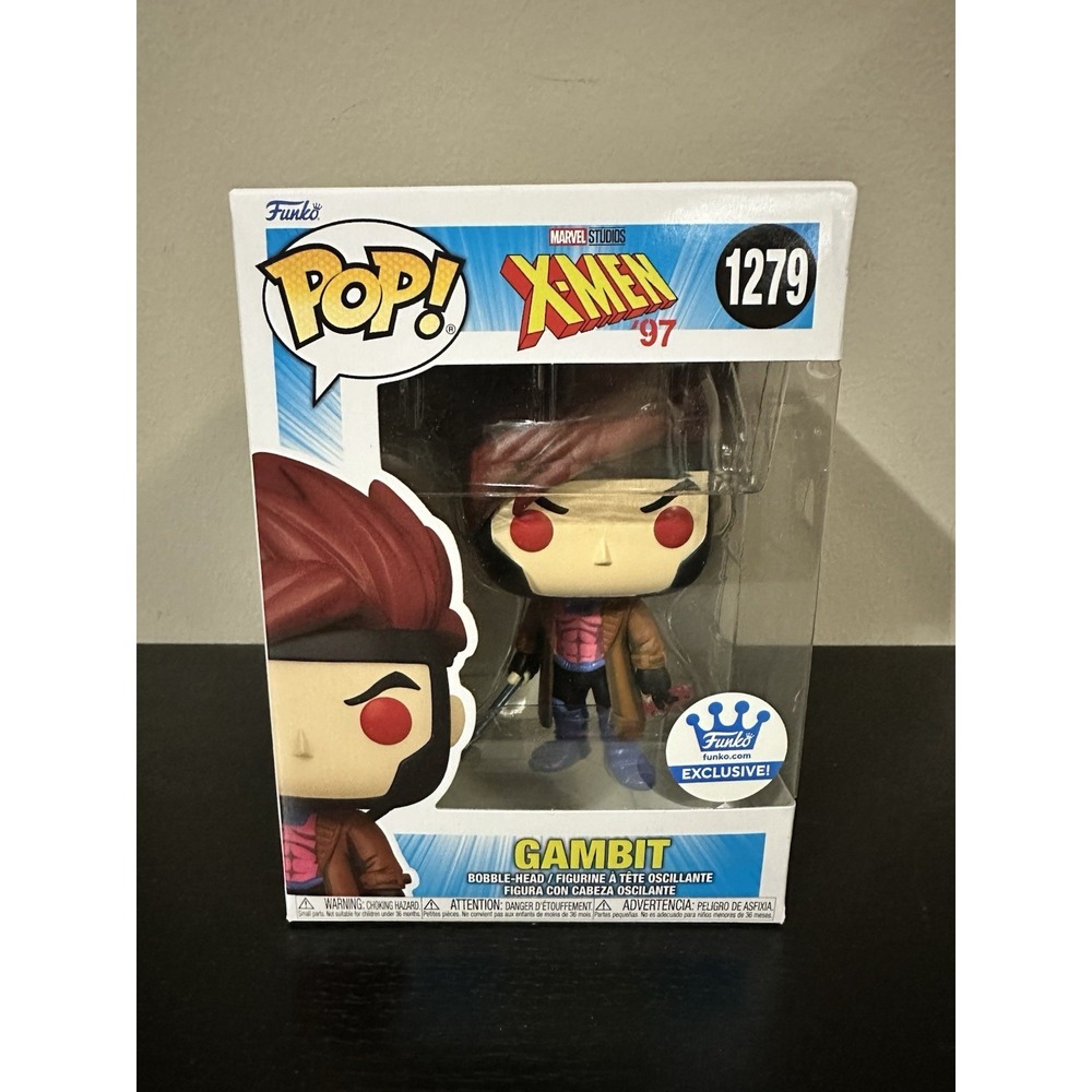 Funko Pop! Marvel Studios: X-Men '97 Funko Exclusive #1279 Gambit W/ Protector